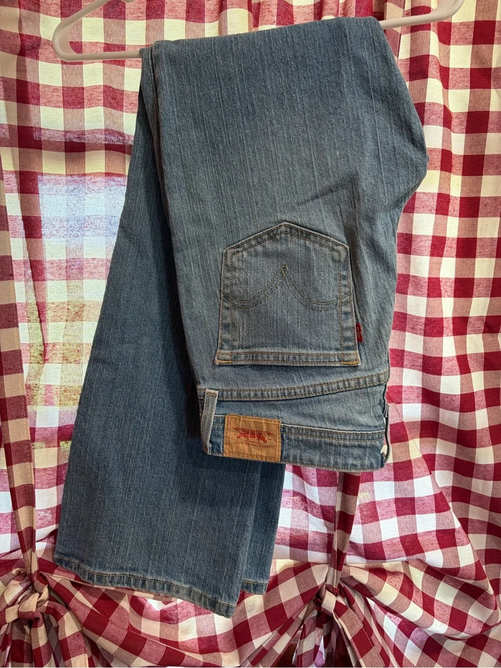 Levi's Superlow Bootcut Blue Denim Jeans
